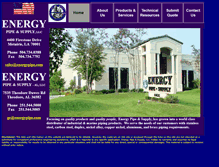 Tablet Screenshot of energypipe.com